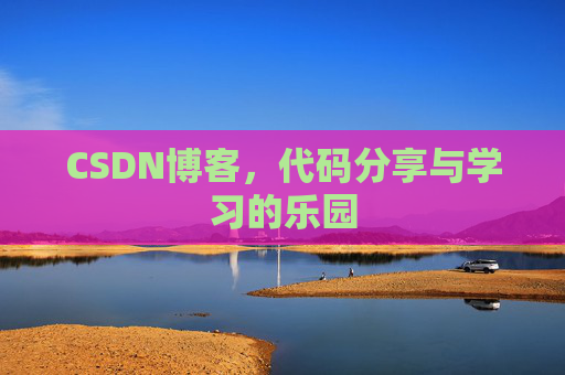 CSDN博客,代码分享与学习的乐园